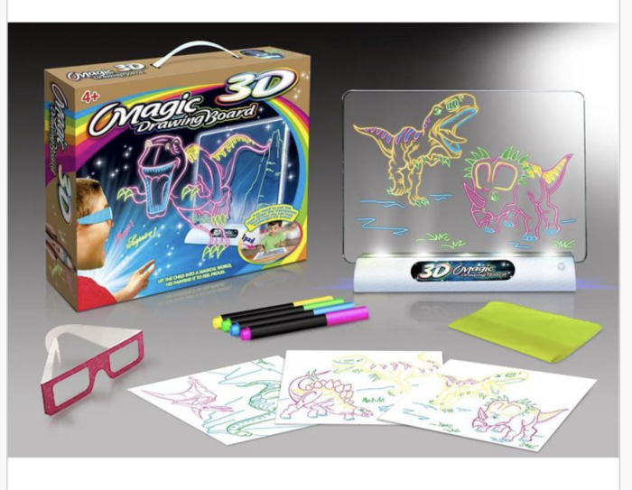 Tabla Magica 3D pentru Desen cu Iluminat LED si Ochelari [3]