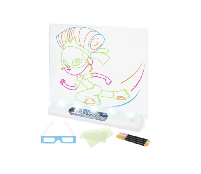 Tabla Magica 3D pentru Desen cu Iluminat LED si Ochelari [6]