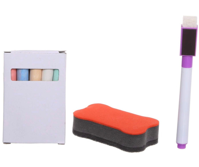 Tabla Magnetica cu Doua Fete si Cadru din Lemn, Reglabila pe Inaltime 68-112 cm [11]