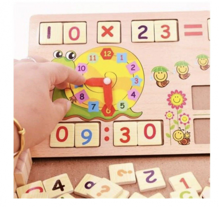 Tabla Multifunctionala De Matematica Din Lemn [3]