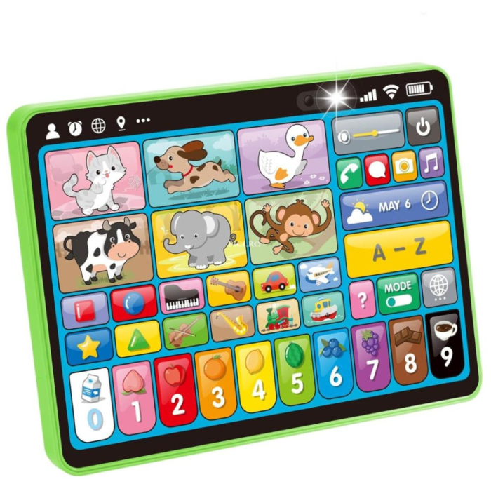 Tableta Educativa 3 in 1 Romana-Engleza - Activitati Logopedice si Jocuri, verde [3]