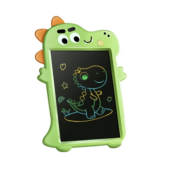 Tableta LCD pentru desen si scris – model Crocodil, verde [11]