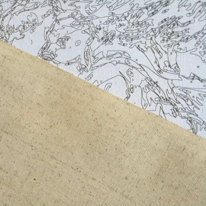 Tablou PM615, Calet si pisicuta, Picteaza dupa numere, cu rama de lemn, 20x30 cm - Krista [3]