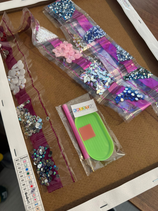 Tablou cu Diamante R8007 Iisus Hristos Pantocrator, cu Umplere partiala, cu rama, 30x40 cm [8]