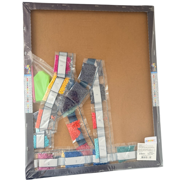 Tablou GR10 Goblen Diamante Rotunde, cu rama, 50 x 40 cm, Feminitate [3]