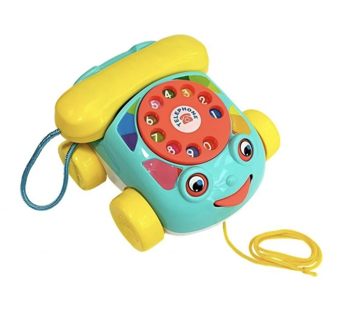 Telefon cu disc interactiv si de tras, Puzzle Phone [7]