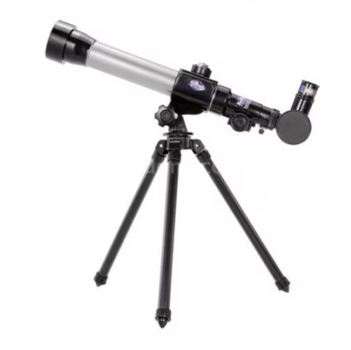 Telescop cu Trepied, Zoom pana la 40x, IPX4, Plastic si Sticla FMC, Argintiu