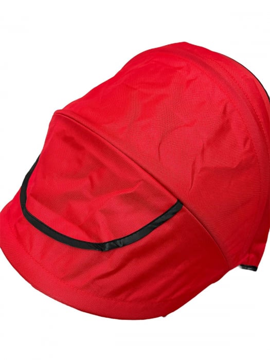 Tricicleta cu far luminos si sunete, Maner reversibil, SL03 - Rosu [15]