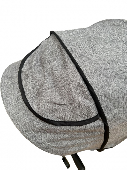 Tricicleta cu scaun reversibil si pozitie de somn, SL02 - Gri [15]