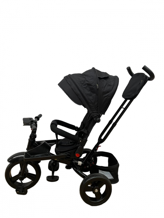Tricicleta cu scaun reversibil si pozitie de somn, SL02 - Negru [9]