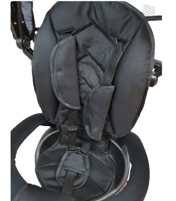 Tricicleta reversibila, pozitie de somn, cu lumina si sunete, T500 Rosu [7]