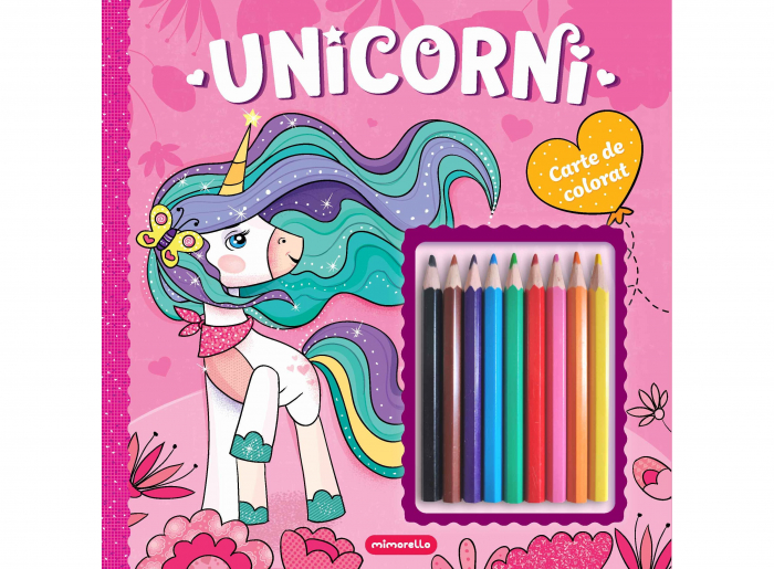 Unicorni - Carte de colorat [1]