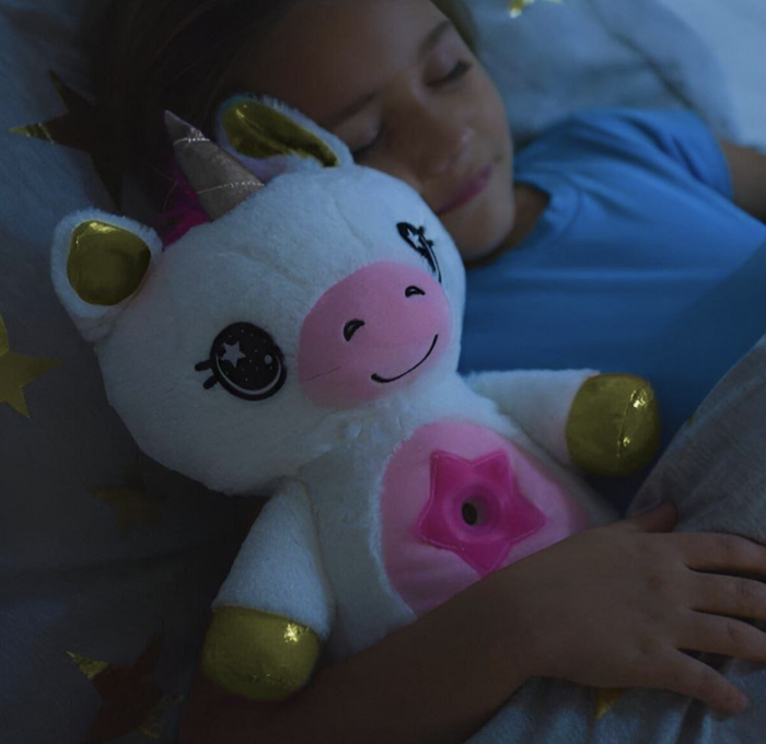 Unicornul Magic din plus cu muzica si proiectii de lumini, alb [5]