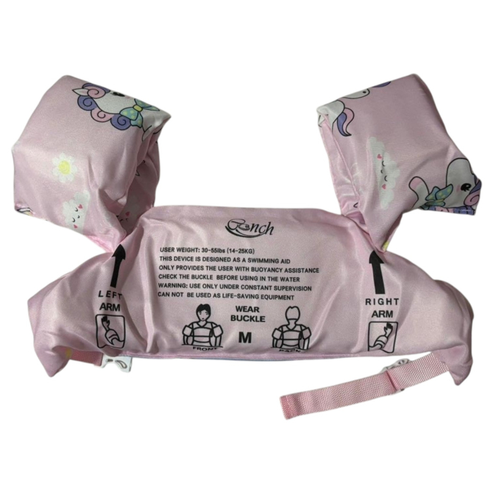 Vesta de inot cu Aripioare, Flotabilitate ridicata, Unicorn roz [6]