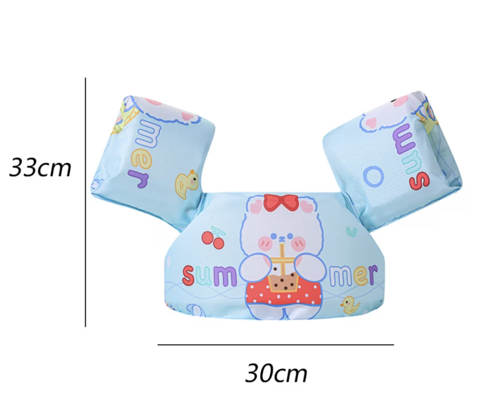 Vesta de inot cu Aripioare, Flotabilitate ridicata, Ursulet bleu [4]