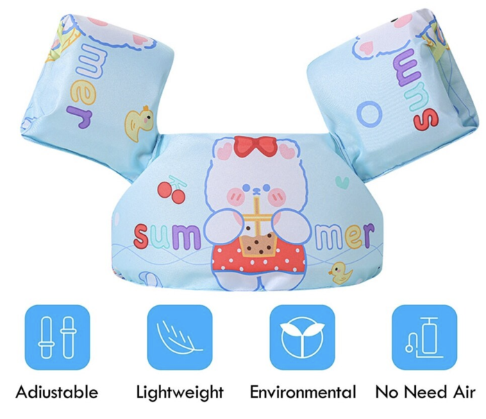 Vesta de inot cu Aripioare, Flotabilitate ridicata, Ursulet bleu [3]