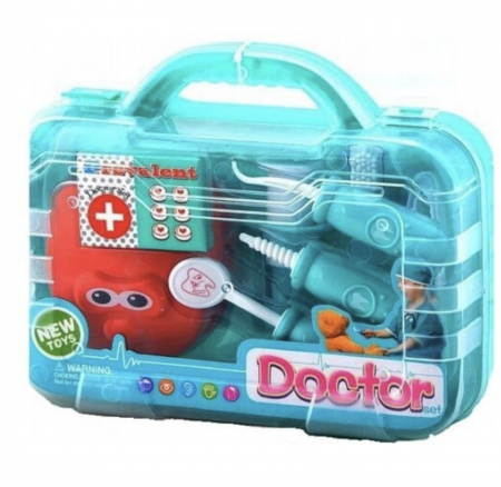 Truse doctor si jucarii anatomia corpului uman - Trusa Medic Dentist pentru Copii - Joc de Rol Interactiv cu Accesorii