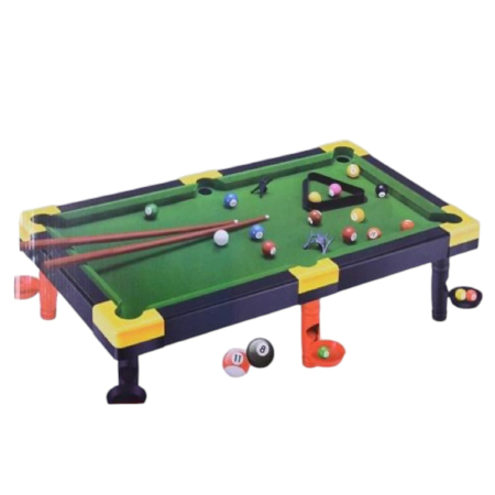 Jocuri si Jucarii - Masa De Biliard Si Snooker Pentru Copii Cu Tacuri Si Bile 54.5x29.5 cm 3 Ani