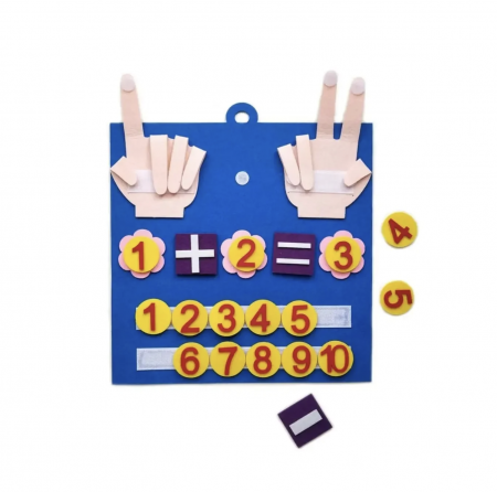 Placa Educativa din Fetru – Adunari si Scaderi [4]