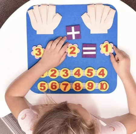 Placa Educativa din Fetru – Adunari si Scaderi [5]