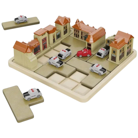 Jocuri si Jucarii - Joc de logica Ajuta politistul sa prinda hotul cu masini si 40 provocari