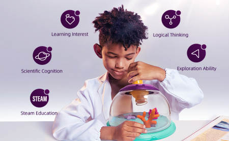 Observator insecte cu telescop, kit pentru habitat in aer liber [2]