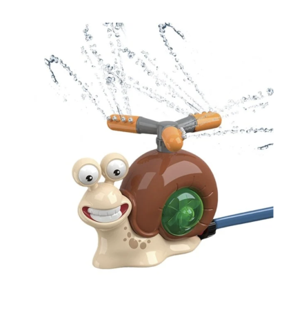 Jocuri si Jucarii - Jucarie de exterior Melc aspersor cu stropire si cap rotativ