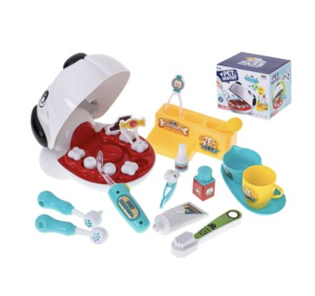Jucarie Interactiva – Pet Dentist cu 17 Piese pentru Micii Stomatologi [3]