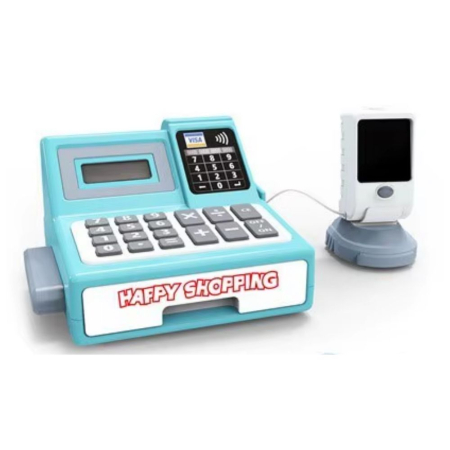 Casa De Marcat Copii Happy Shopping Cu Calculator Cos Cumparaturi Si Accesorii 3 Ani [2]