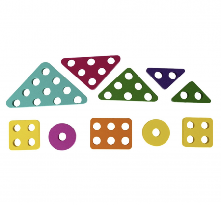 Joc de Montessori de snuruit forme geometrice [2]