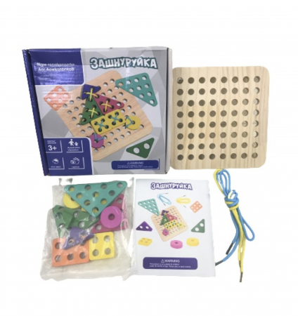 Joc de Montessori de snuruit forme geometrice [3]