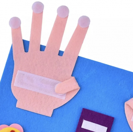 Placa Educativa din Fetru – Adunari si Scaderi [2]