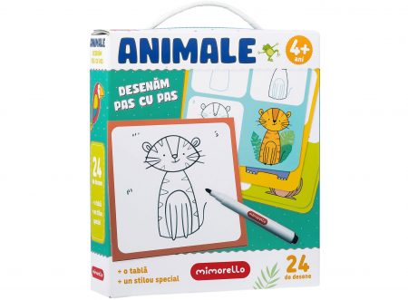 Articole pentru desen si pictura - Animale - Desenam pas cu pas