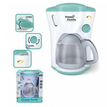 Aparat de cafea sau ceai pentru copii, alb-verde [1]