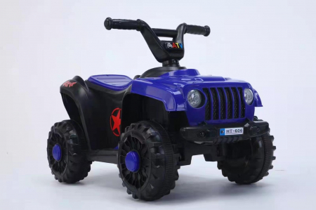 Vehicule electrice - ATV electric pentru copii, 6V, 1 motor, 4188, albastru Krista
