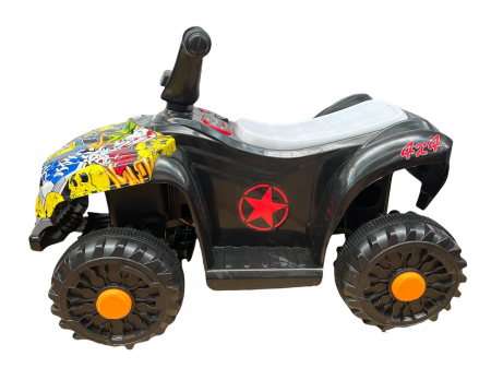 Vehicule electrice - ATV electric pentru copii, 6V, 1 motor, 4188, multicolor Krista