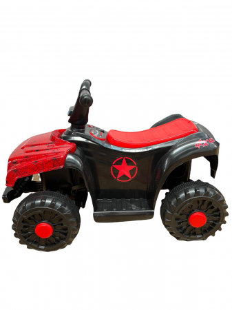 ATV electric pentru copii, 6V, 1 motor, 4188, rosu Krista [2]