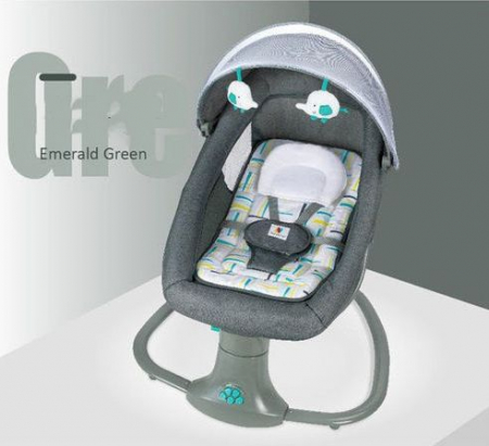 PRODUS CU AMBALAJ DETERIORAT Balansoar electric 3 in 1, cu bluetooth, telecomanda, Mastela, verde [12]