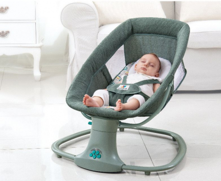 PRODUS CU AMBALAJ DETERIORAT Balansoar electric 3 in 1, cu bluetooth, telecomanda, Mastela, verde [5]