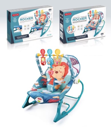 Balansoare si leagane - Balansoar Electric Rockers, cu muzica si jucarii – 0 luni+, max. 18 kg