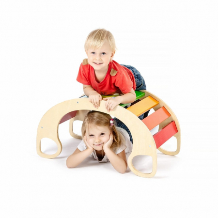 Balansoar Rainbow Rocker, din lemn [5]