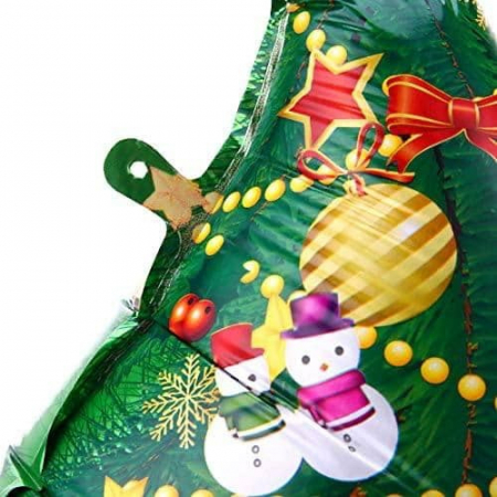 Balon din folie pentru petrecere Brad de Craciun 68 cm [2]