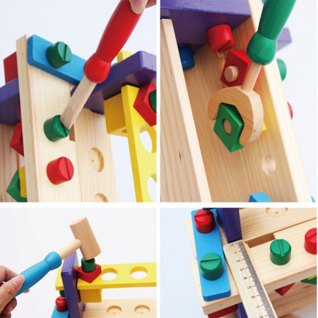 Banc De Scule Din Lemn [4]