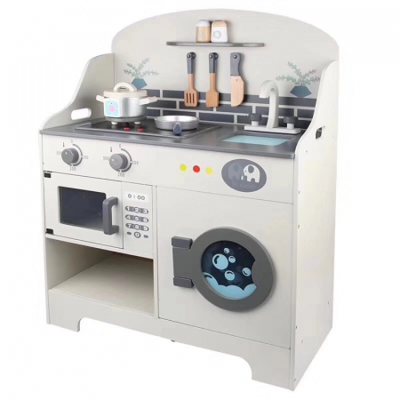 Bucatarii si seturi de gospodina - Bucatarie electrica Japoneza din lemn, Big White