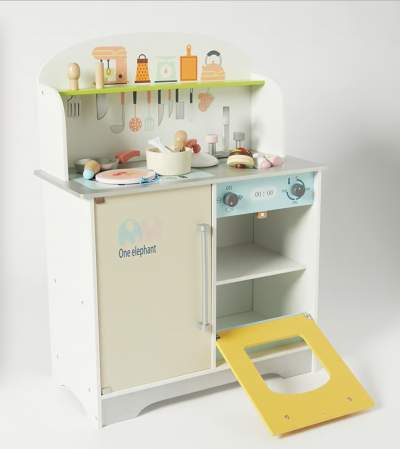 Bucatarie mare Big Elephant, din lemn [2]