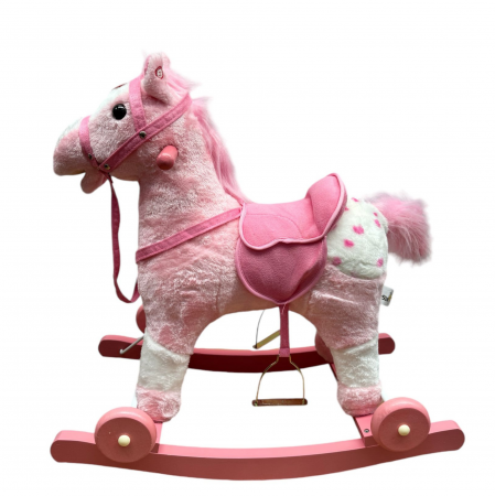 Camera copilului - Calut balansoar din plus Roz mediu
