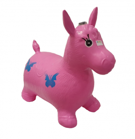 Calut gonflabil cu muzica si lumini, roz [4]