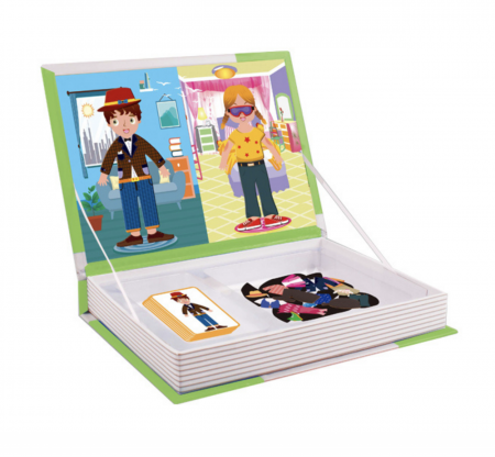 Carte cu 18 Puzzle Magnetic Fashion, 55 piese [4]