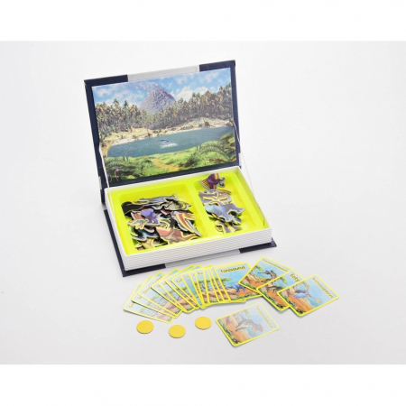Carte cu 18 Puzzle Magnetic Lumea Dinozaurilor, 57 piese [7]