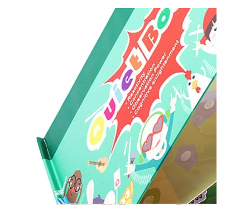 Carte cu activitati educative, Quiet Book Invata de toate [9]